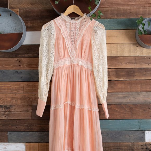 Handmade Vintage Formal Dress - Picture 1 of 5